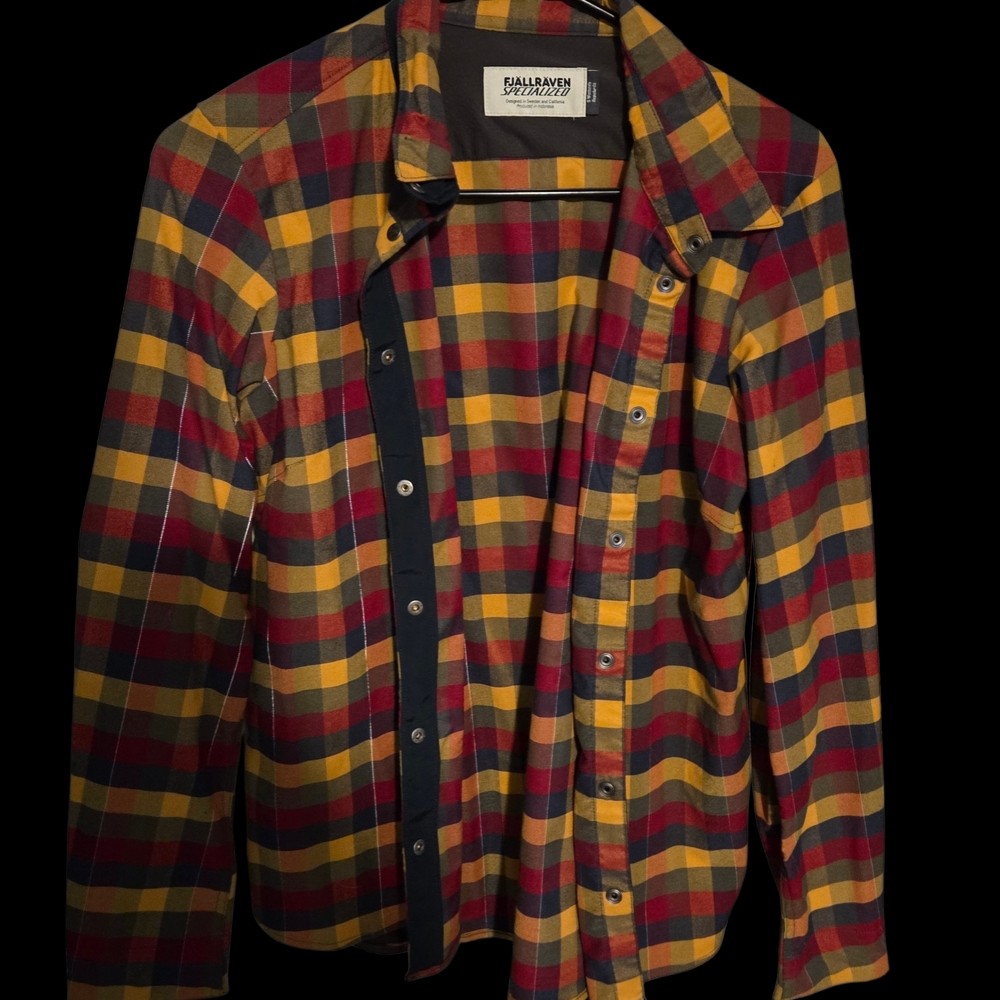 Women's Fjallraven Plaid Button-Up Stretch Cotton Shirt